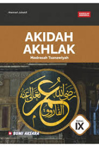 Image of Akidah Akhlak Madrasah Tsanawiyah Kelas IX